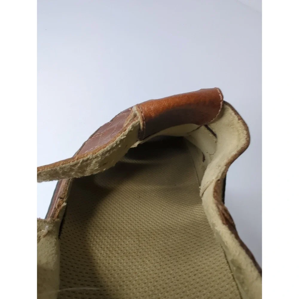 L.L. Bean Leather Fisherman Sandals Mens 8 Brown Caged Grandpacore Gorpcore